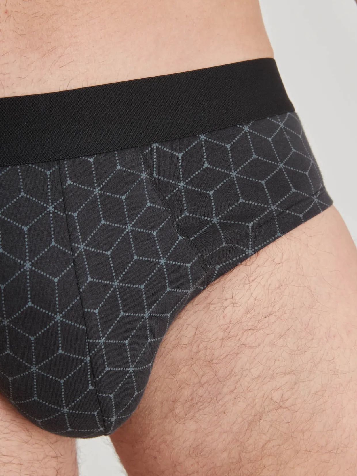 Homme Daxon Lot de 3 slips ouverts