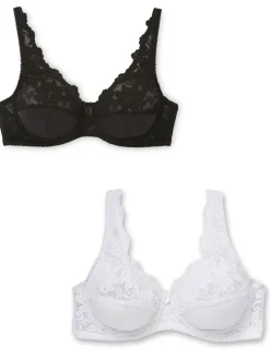 Daxon Lot de 2 Soutiens-gorge à armatures