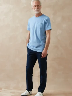 Homme Daxon Lot de 2 tee-shirt effet chiné