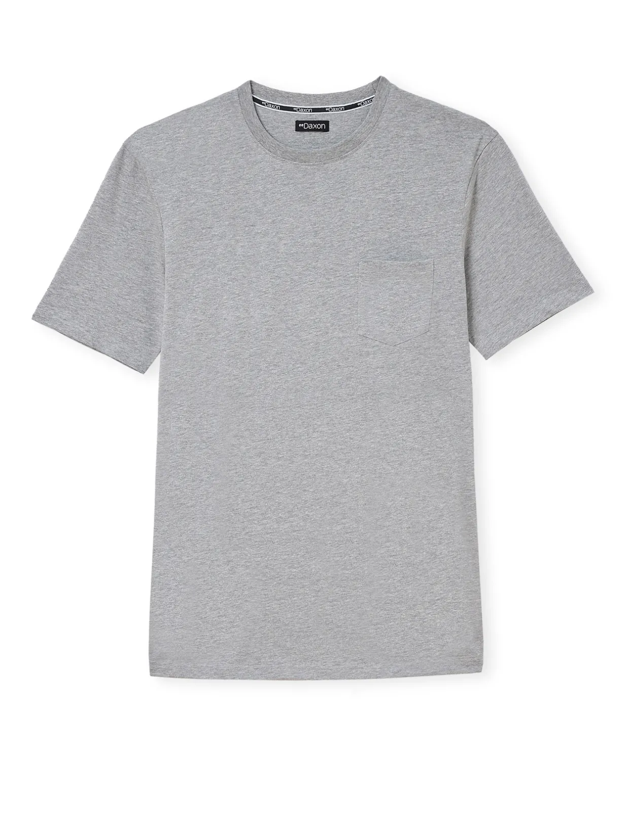 Homme Daxon Lot de 2 tee-shirt effet chiné