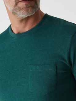 Homme Daxon Lot de 2 tee-shirt effet chiné