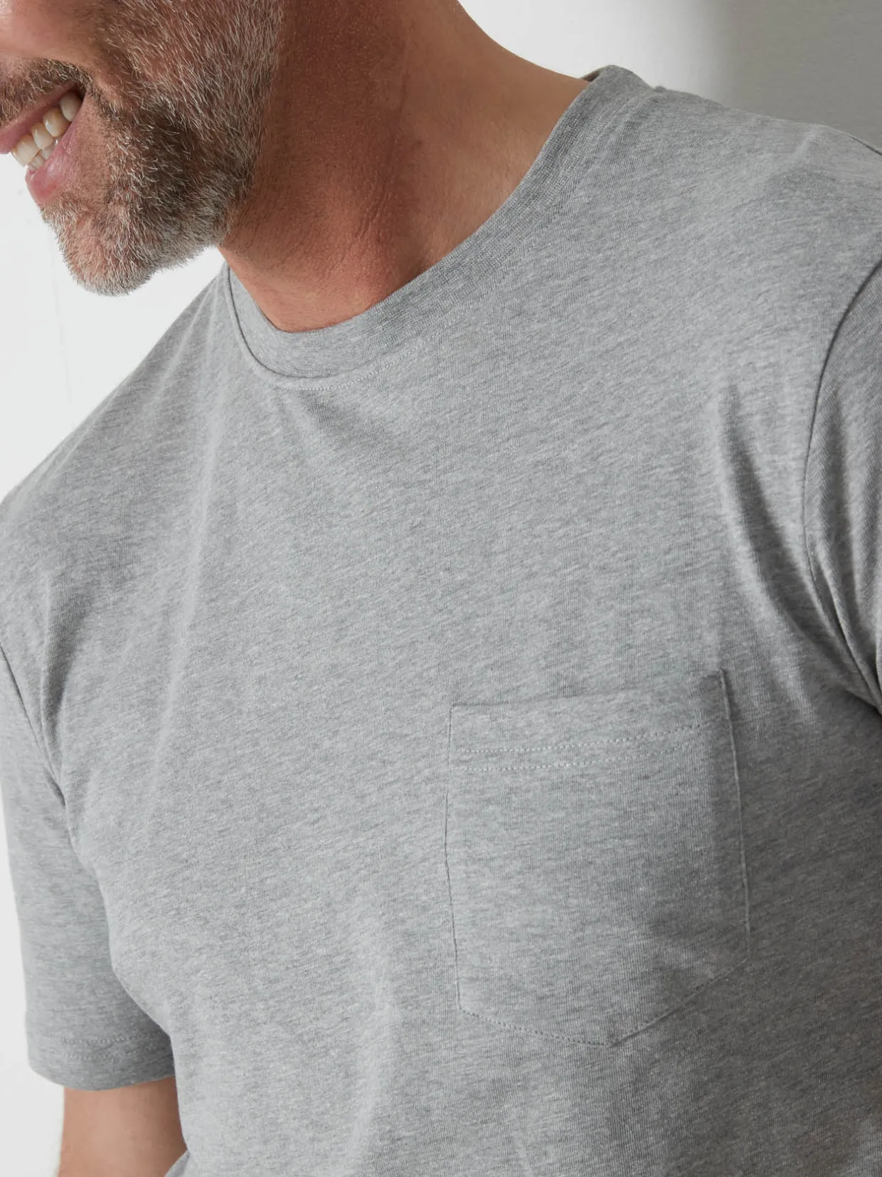 Homme Daxon Lot de 2 tee-shirt effet chiné