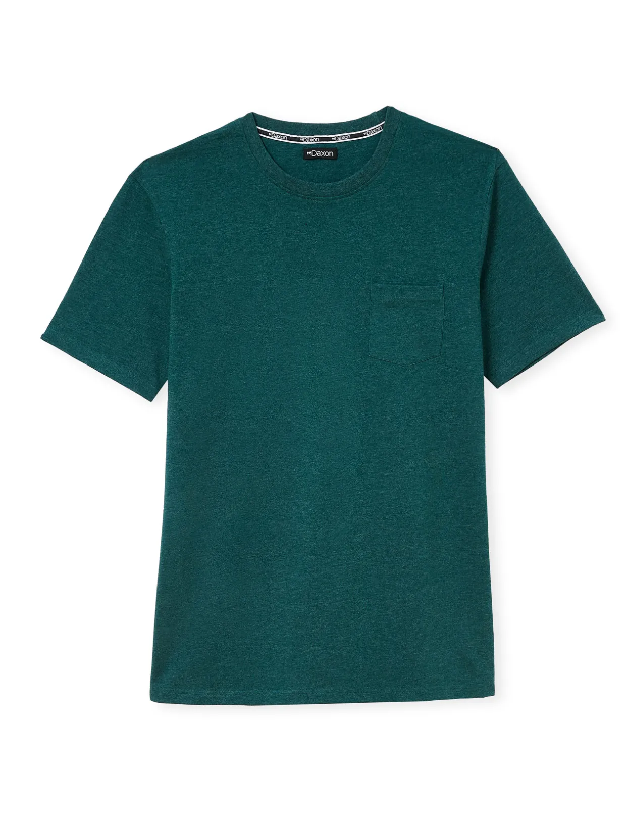 Homme Daxon Lot de 2 tee-shirt effet chiné