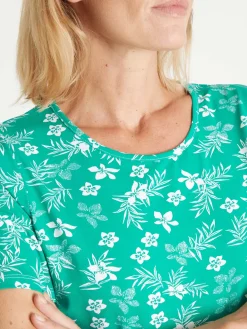 Femme Daxon Lot de 2 tee-shirt manches courtes