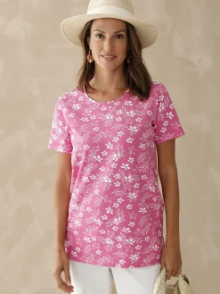 Femme Daxon Lot de 2 tee-shirt manches courtes