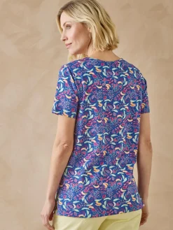 Femme Daxon Lot de 2 tee-shirt manches courtes