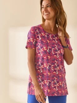 Femme Daxon Lot de 2 tee-shirt manches courtes