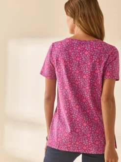 Femme Daxon Lot de 2 tee-shirt manches courtes