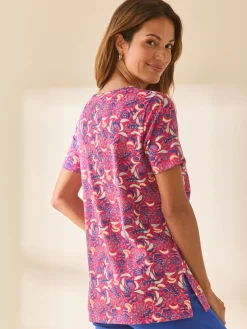 Femme Daxon Lot de 2 tee-shirt manches courtes