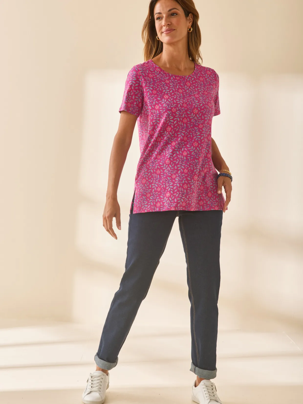 Femme Daxon Lot de 2 tee-shirt manches courtes