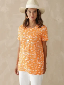 Femme Daxon Lot de 2 tee-shirt manches courtes