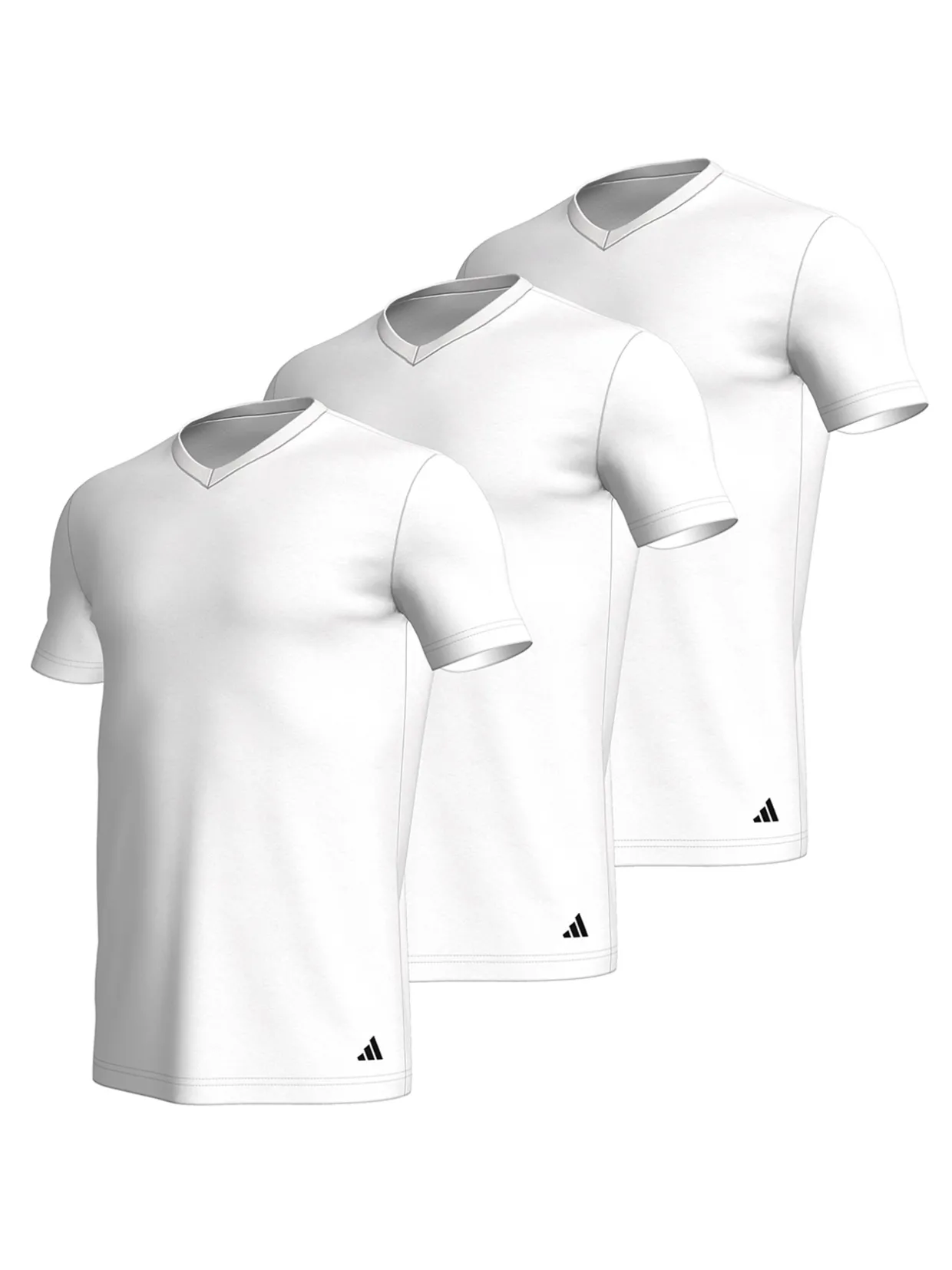 Homme Adidas Lot de 3 tee-shirts Active Core Cotton