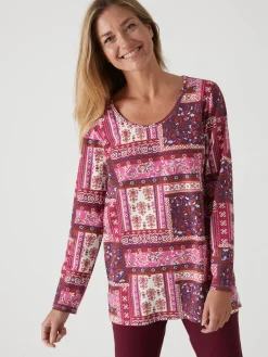 Femme Daxon Lot de 2 tee-shirts manches longues