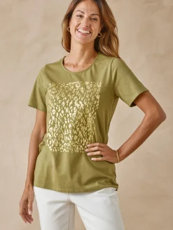 Femme Daxon Lot de 2 tee-shirts manches courtes