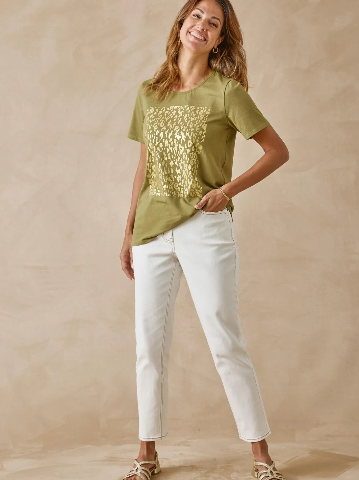 Femme Daxon Lot de 2 tee-shirts manches courtes