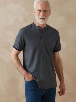 Homme Daxon Lot de 2 tee-shirts pur coton