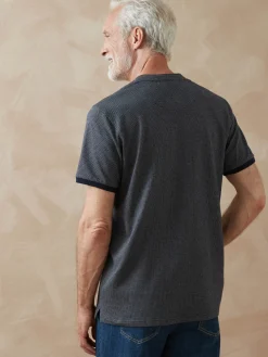 Homme Daxon Lot de 2 tee-shirts pur coton