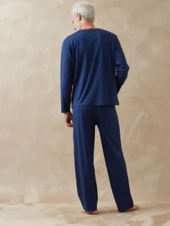 Homme Daxon Lot pyjashort + pyjama maille pur coton