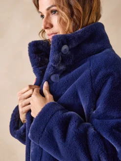 Femme Daxon Manteau imitation fourrure