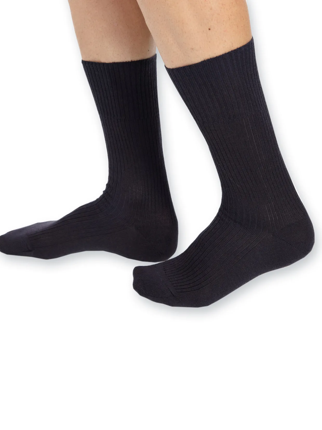 Homme Labonal Mi-chaussettes lot de 2 paires
