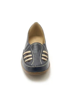 Femme Pédiconfort Mocassins à perforations fantaisie