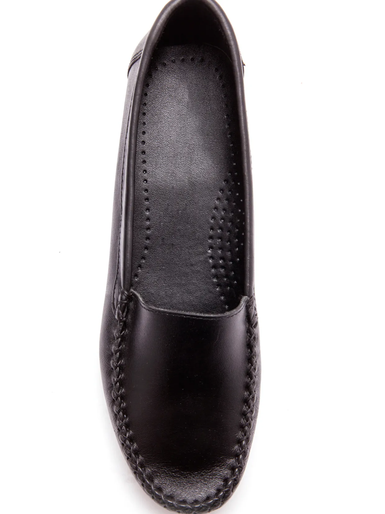 Femme Pédiconfort Mocassins à plateau lisse grande largeur