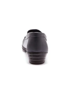 Femme Pédiconfort Mocassins à plateau lisse grande largeur