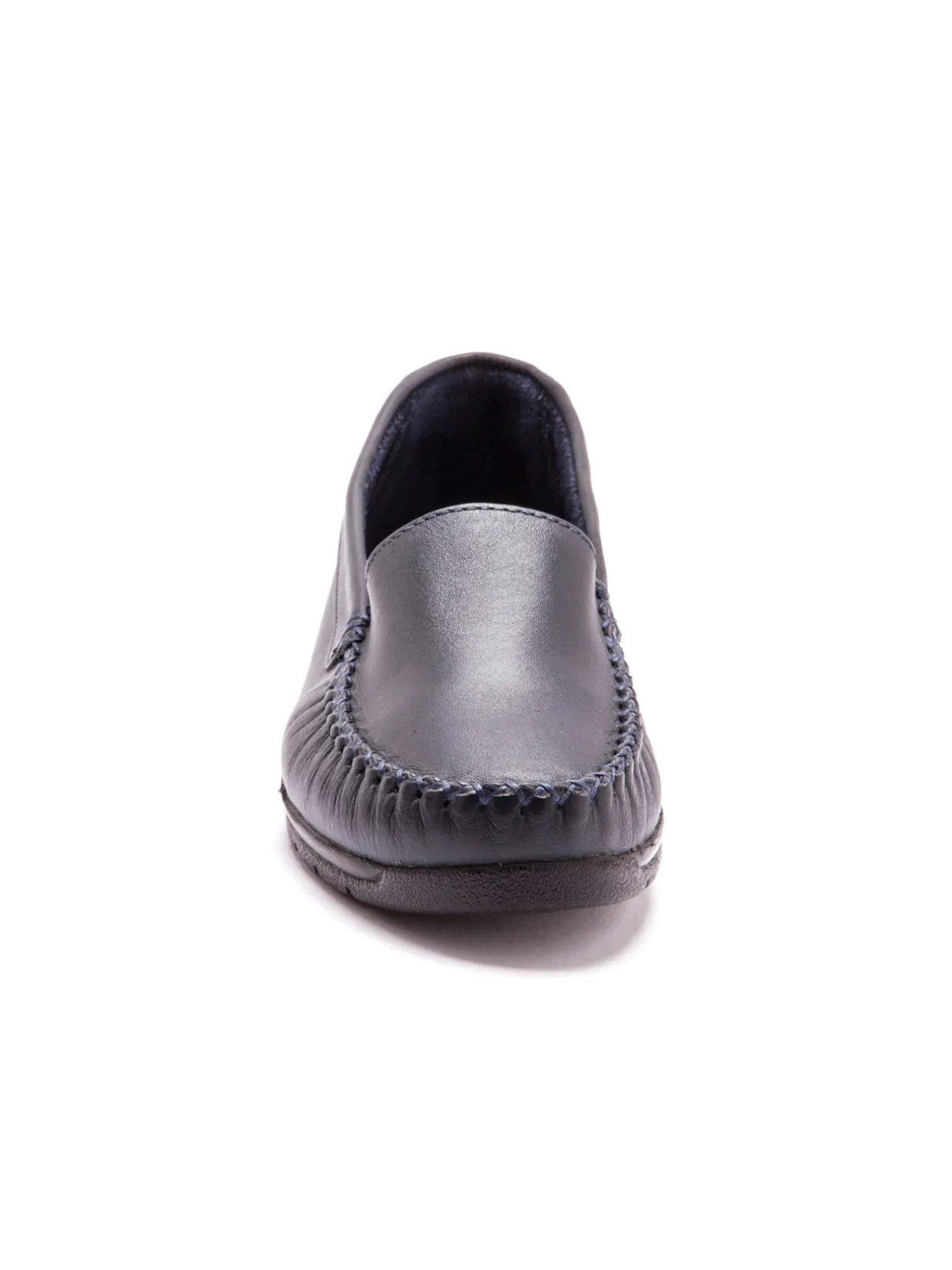 Femme Pédiconfort Mocassins à plateau lisse grande largeur