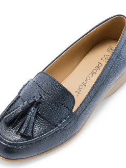 Femme Pédiconfort Mocassins à pompons