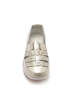 Femme Pédiconfort Mocassins ajourés élastiqués