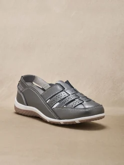 Femme Pédiconfort Mocassins ajourés élastiqués