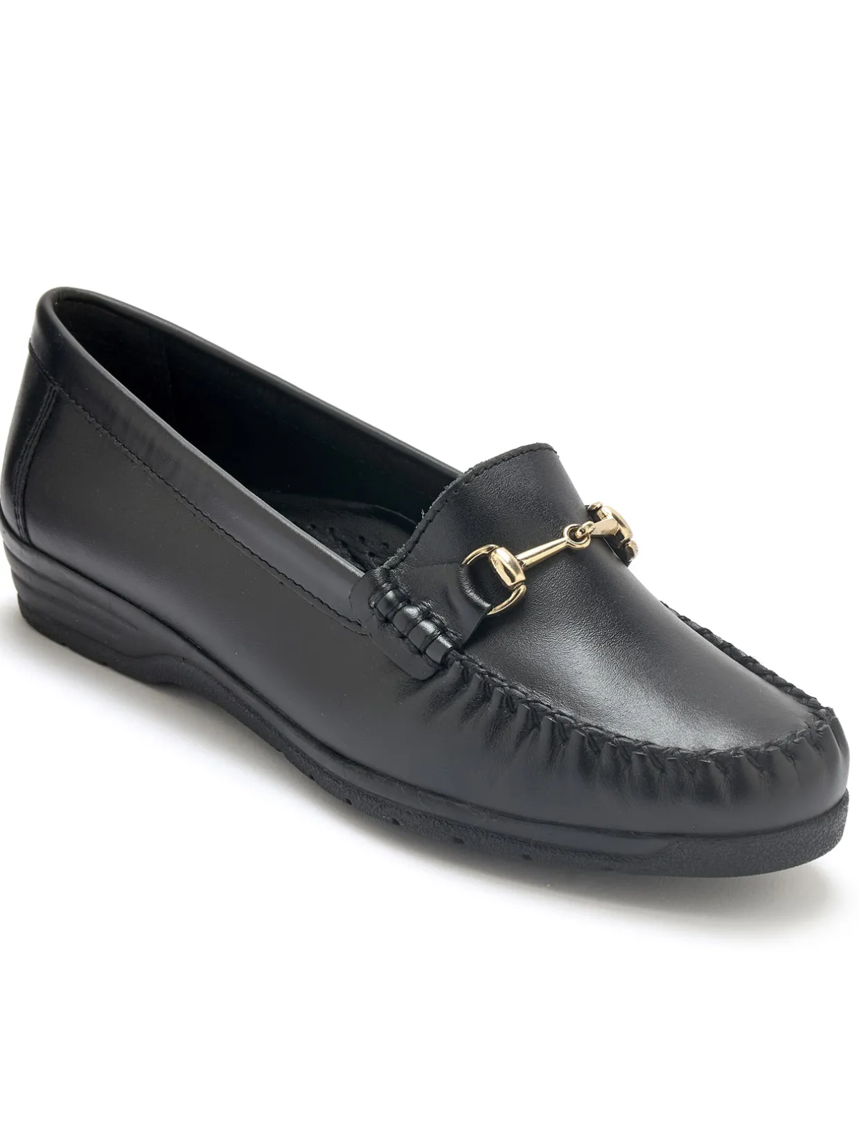 Femme Pédiconfort Mocassins boucle étrier largeur confort