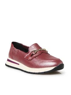 Femme Pédiconfort Mocassins compensées élastiqués côtés