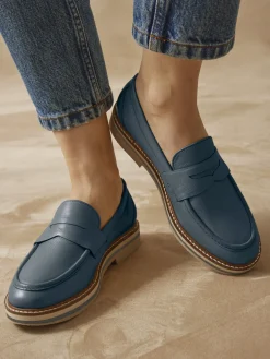 Femme Pédiconfort Mocassins cuir à aérosemelle®