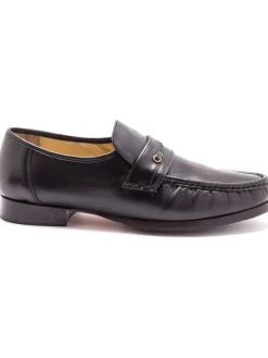 Homme Pédiconfort Mocassins cuir grande largeur