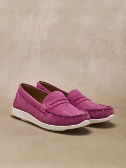 Femme Pédiconfort Mocassins cuir velours
