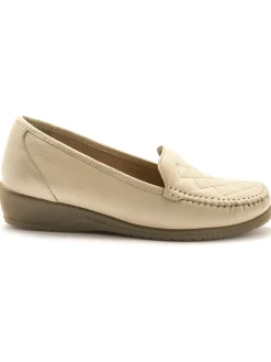 Femme Pédiconfort Mocassins en cuir
