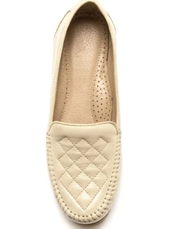 Femme Pédiconfort Mocassins en cuir