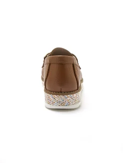 Femme Pédiconfort Mocassins élastiqués à bride fantaisie