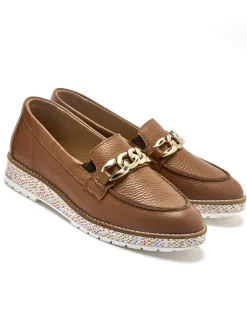 Femme Pédiconfort Mocassins élastiqués à bride fantaisie