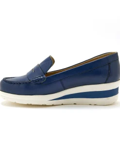 Femme Pédiconfort Mocassins plateau cousu main