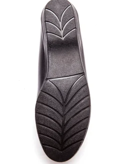 Femme Pédiconfort Mocassins plateau lisse largeur confort