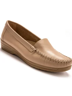 Femme Pédiconfort Mocassins plateau lisse largeur confort