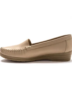 Femme Pédiconfort Mocassins plateau lisse largeur confort
