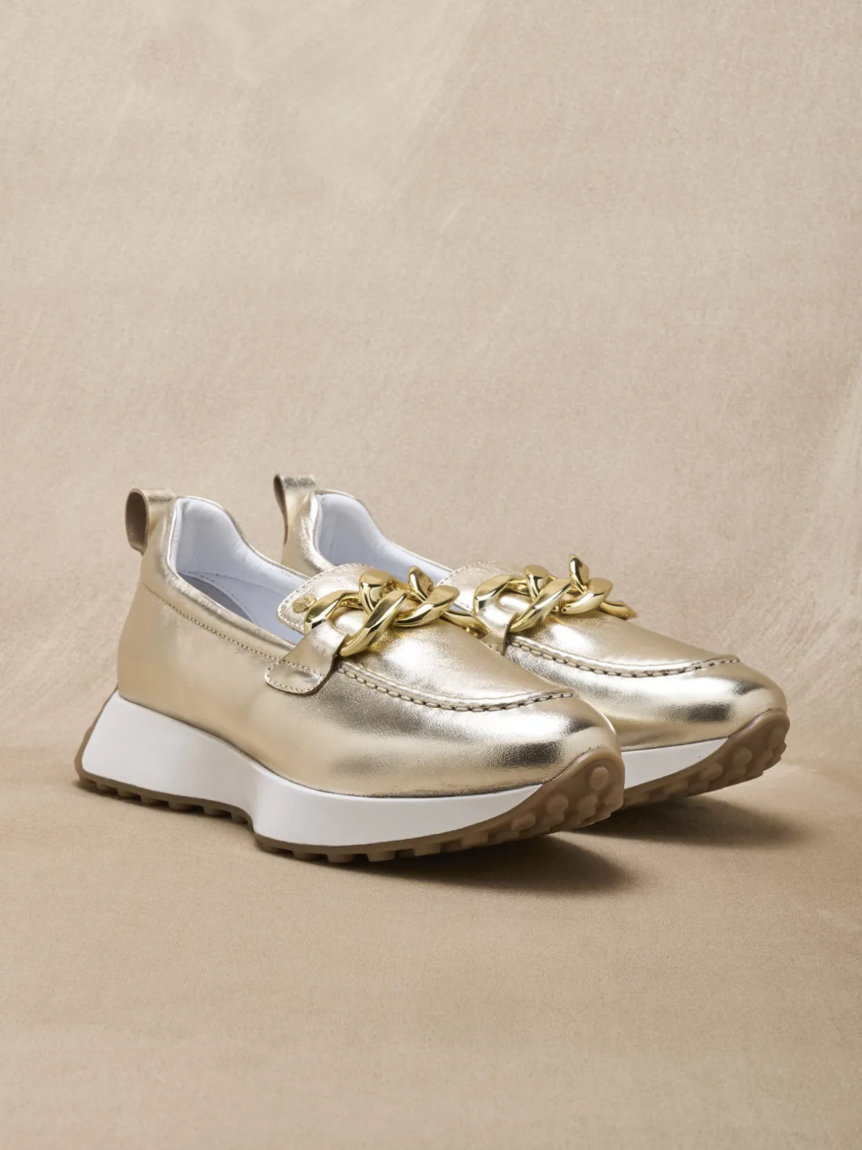 Femme Pédiconfort Mocassins tendance compensés