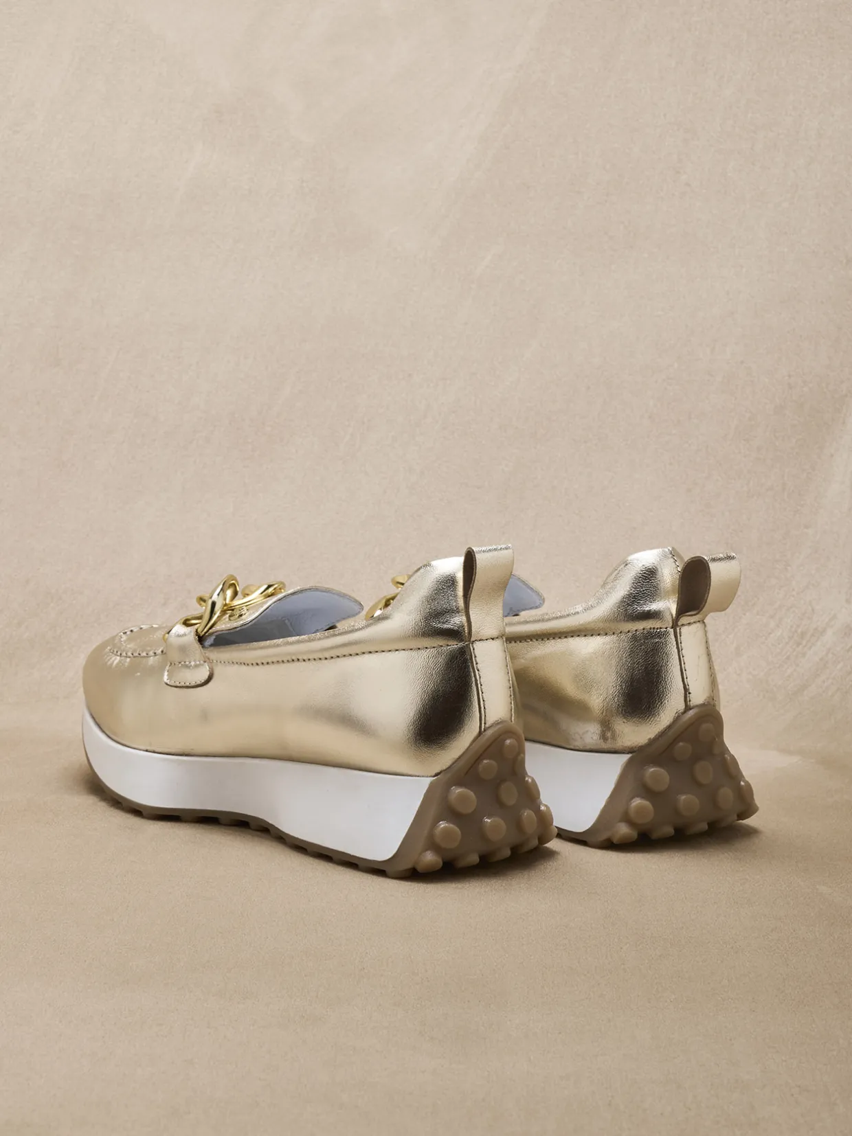 Femme Pédiconfort Mocassins tendance compensés