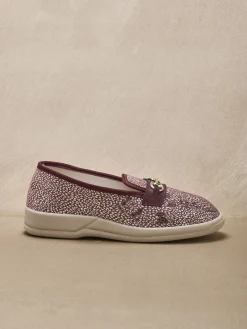 Femme Pédiconfort Mocassins textile intérieur éponge