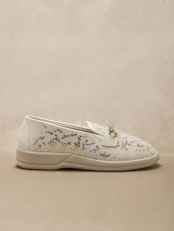 Femme Pédiconfort Mocassins textile intérieur éponge