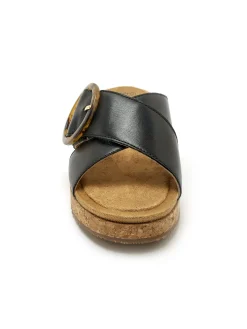 Femme Pédiconfort Mules à patte scratch