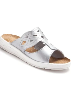Femme Pédiconfort Mules à perforations fantaisie